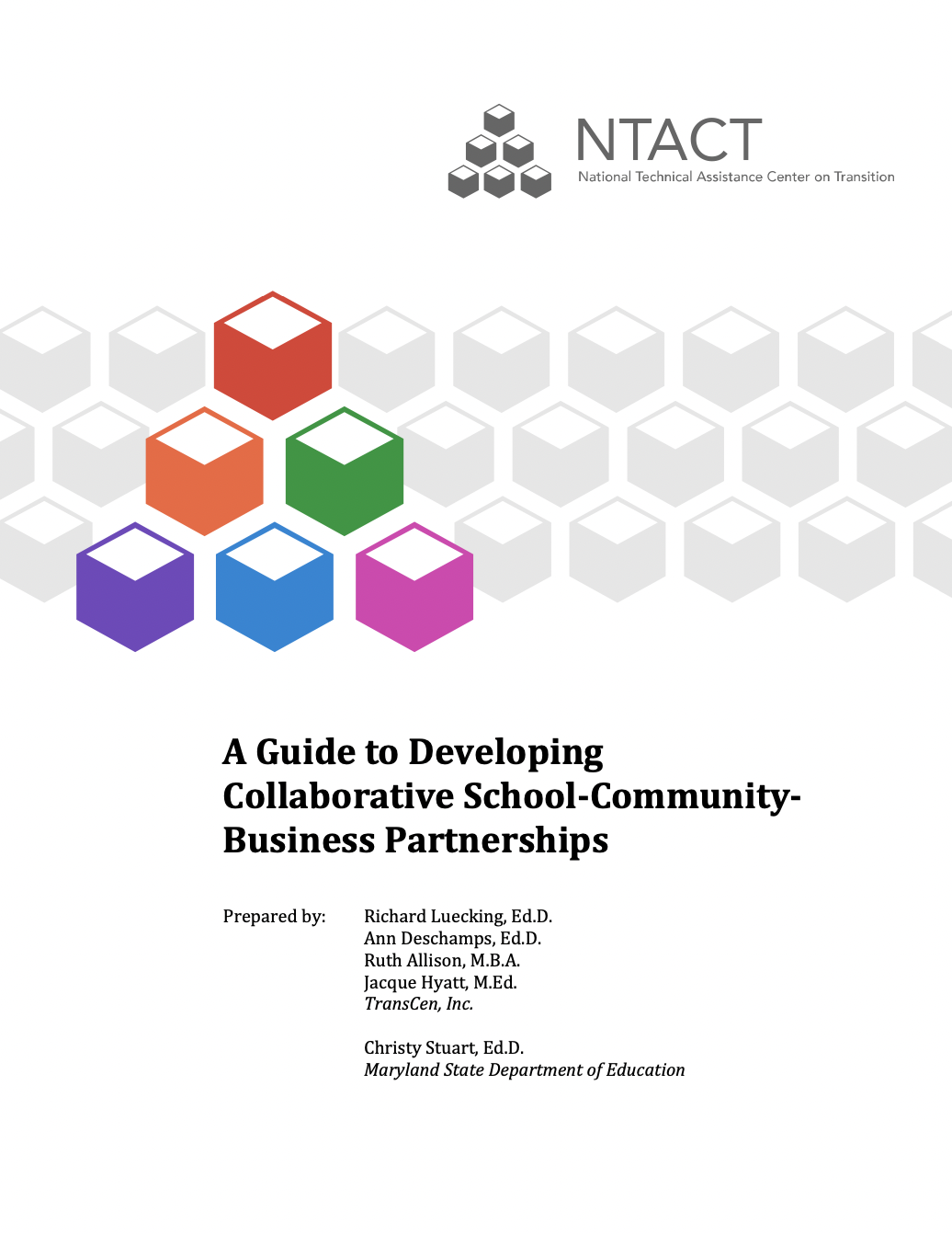 A Guide to Developing Collaborative School-Community-Business Partnerships