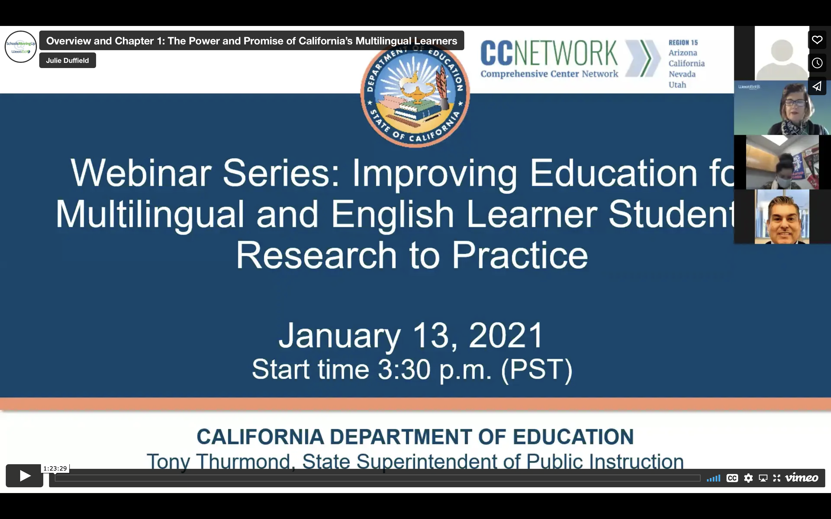 Improving Education for Multilingual and English Learner Students_Research to Practice (Webinar Series)