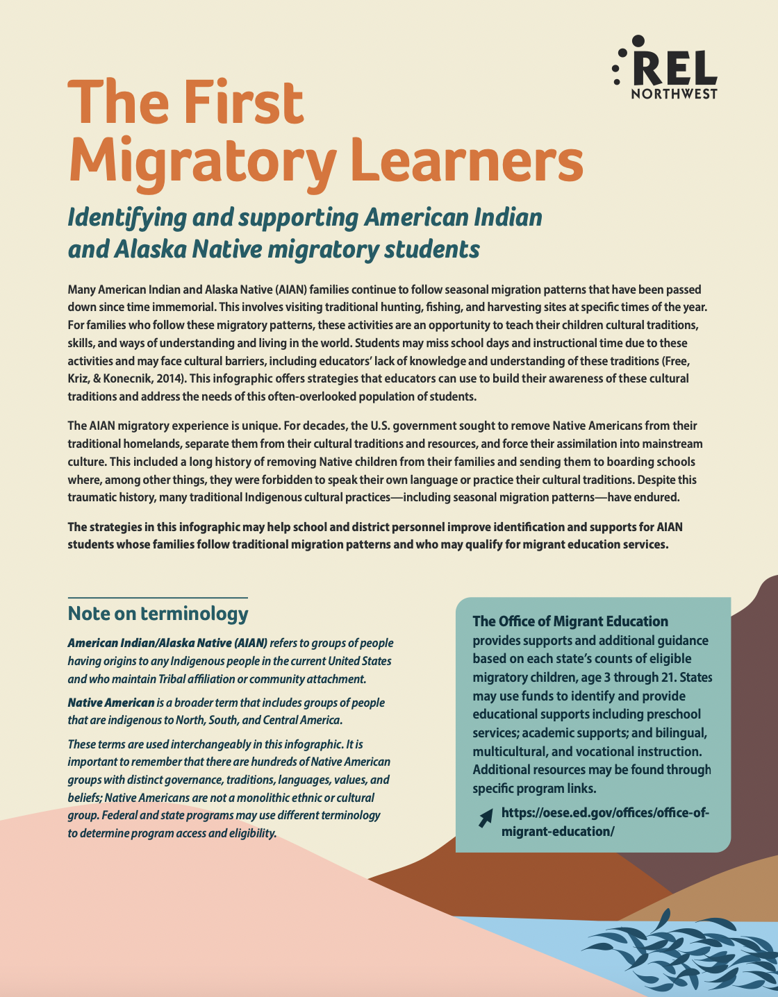 The First Migratory Learners_Identifying and Supporting American Indian and Alaska Native Migratory Students